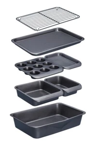 MasterClass Smart Space Seven-Piece Stacking Non-Stick Baking & Roasting Set - Picture 1 of 10