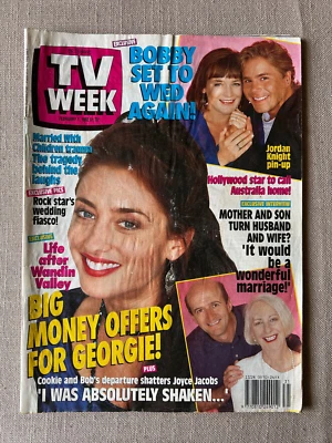 Vintage television - "Australian TV Week" Feb 92 Jordan Knight Michelle Pfeiffer - Image 1 of 4