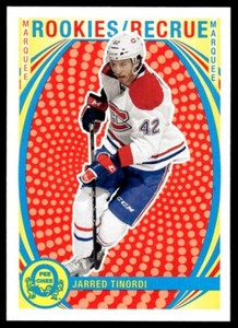 2013-14 O-Pee-Chee Retro Jarred Tinordi Rookie Montreal Canadiens #539 R83