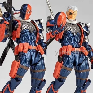 Amazing Yamaguchi Revoltech No.011 Deathstroke PVC Action Figure Collection NEW - Picture 1 of 9