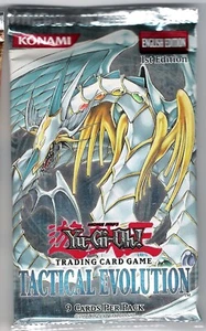 Yugioh "Tactical Evolution" 9-Card 1st Edition Sealed Booster Pack X1 - Picture 1 of 1