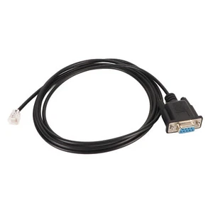 RS232 DB9Pin Female To RJ11 RJ12 6P6C LAN Network Serial Console Cable - Picture 1 of 23