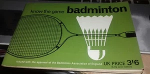 KNOW THE GAME CHESS, TEACH YOURSELF GAME OF BADMINTON, forty pages from 1960s - Picture 1 of 4