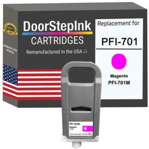 Cartucho de tinta compatible DoorStepInk para Canon PFI-701 700 ml magenta-EE. UU. - Imagen 1 de 5