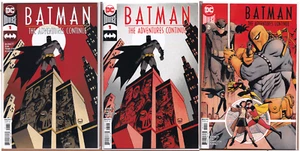 BATMAN THE ADVENTURES CONTINUE #1 Cover A 1st + 2nd Print + #2 (3Pack) DC 2020 - Picture 1 of 3
