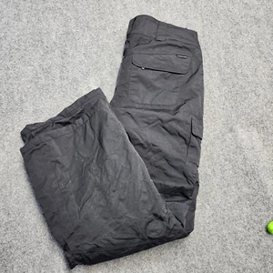 Columbia Mujer L Titanio Omni Tech Impermeable Transpirable Negro Esquí Nieve Pantalones - Imagen 1 de 8