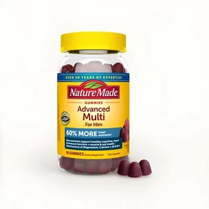 Nature Made Advanced Multivitamin Gummies for Him with Magnesium 90ct - Picture 1 of 1