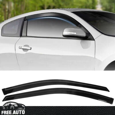 Juego de 2 piezas de protector deflector de lluvia para visera de ventana para Nissan Altima Coupé 08-13 Foto 1 de 4