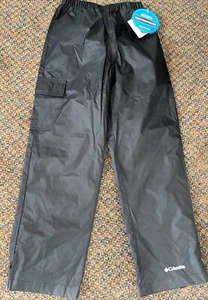 Columbia Kids' Cypress Brook II Pant, Black, Youth Small (NEW SEALED ) - Picture 1 of 3