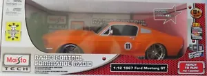 1967 MAISTO TECH FORD MUSTANG GT REMOTE CONTROL 1:12 SCALE MODEL NEW !! REDUCED! - Picture 1 of 12