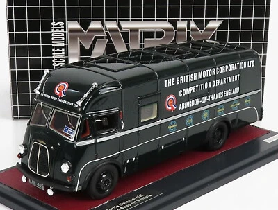 Morris Commercial Bmc Racing Support Vehicle 1955 Nero Matrix Mx51312-011 1:43 - Immagine 1 di 4