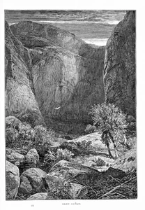 Glen Canyon UTAH Colorado River por Thomas Moran ¡Impresión de 1874! - Imagen 1 de 1
