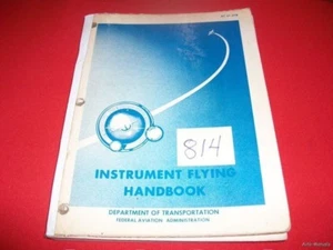 INSTRUMENT FLYING HANDBOOK PILOT AIRPLANE PLANE - Imagen 1 de 1