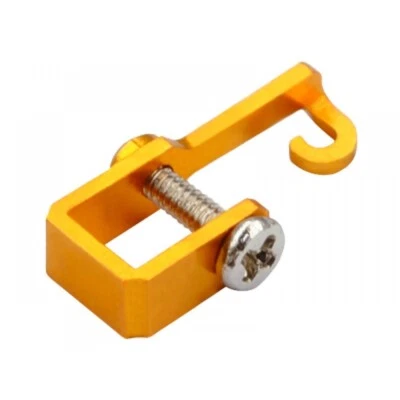 Soporte de varilla de empuje de cola de aluminio Microheli (ORO) - HOJA 130X Foto 1 de 3