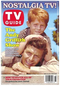 2025 TV Guide Nostalgia TV! Andy Griffth Show Mayberry Ron Howard Cover! - Picture 1 of 1