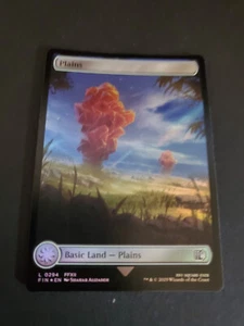 Plains (0294) *FOIL* Final Fantasy NM MTG - Picture 1 of 2