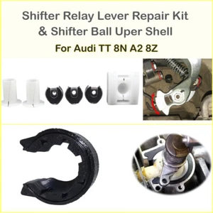 For Audi TT A2 Gear Selector Wiring Lock Washer Shift Relay Lever Slide Bush Kit - Picture 1 of 13