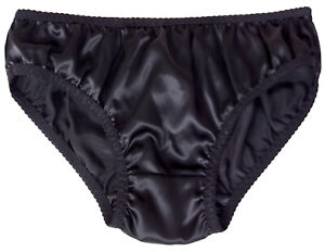 Womens 100% Silk Briefs Bikinis Undies Underwear Lingeries XS S M L XL 2XL 3XL