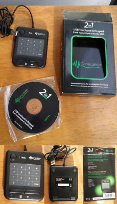 GeneralKeys 2in1 USB-Touchpad mit Gesten-Erkennung & Nummernblock - Bild 1 von 4