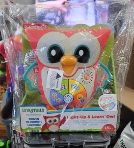 Fisher Price Linkimals Light-Up & Learn Owl, Interaktive Englischgespräche ABC 123s - Bild 1 von 1