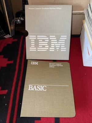 Vintage 1986 IBM Library Book Technical Reference Personal Computers Basic 3.0 - Image 1 of 4