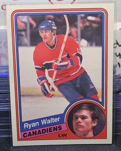 84-85 O-Pee-Chee Ryan Walter 🚨🚨🚨 Montreal Canadiens - Picture 1 of 2