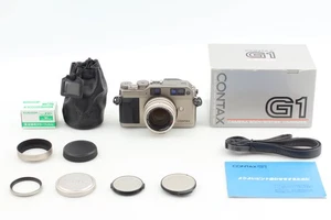 [MINT in BOX] CONTAX G1 Rangefinder 35mm Film Camera Planar 45mm f/2 Lens JAPAN - Picture 1 of 17