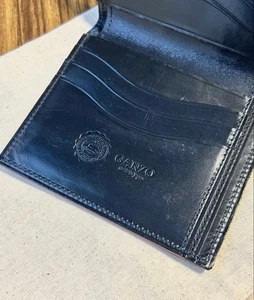 Ganzo Bifold Wallet Calf Men Rare Model JPN Limited Edition Leather Collectable - Bild 1 von 4