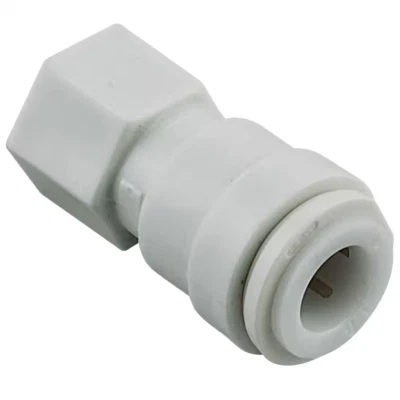 John Guest PL-3065 Watts 1066 3/8 in. O.D. x 1/4 in Plastic FIP Reducing Adapter - Image 1 of 2