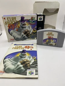 Clay Fighter 63 1/3 - PAL Nintendo N64 - Bild 1 von 22