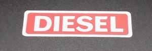 "DIESEL" decal fuel door Toyota - 1988 and later - Picture 1 of 1