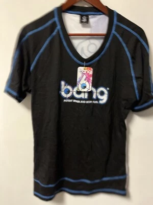 NWT Bang Revolution Energy Drink Athletic Shirt Size L Men’s Promo Advertising - Image 1 of 4