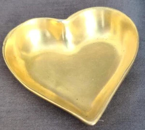 Antique Royal Augthia China Sauce Dish – VGC – SPARKLING GOLD FINISH–HEART SHAPE - Picture 1 of 7