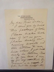 Susan Hayes Ward - Autogramm Brief signiert - undatiert  - Bild 1 von 1