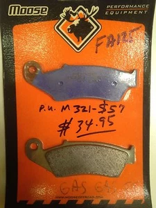 MADE IN UK Moose brake pads (FA125) Honda CR XR ATV Kaw Suzuki free ship! - Picture 1 of 2