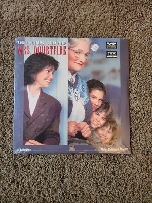 Mrs. Doubtfire (1993) Laserdisc Sealed 20th Century Fox Robin Williams - Image 1 of 2