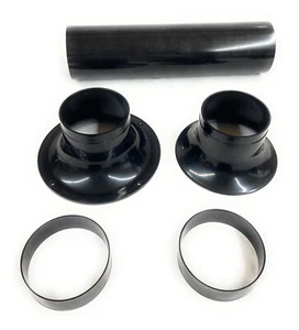 Install Bay Port Tube Kit, 3"x11", Black, PSP3 - Bild 1 von 5