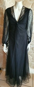 Robe noire Jaslene neuve taille 34 marque By Malene Birger étiquetée à 400€ (to) - Imagen 1 de 9