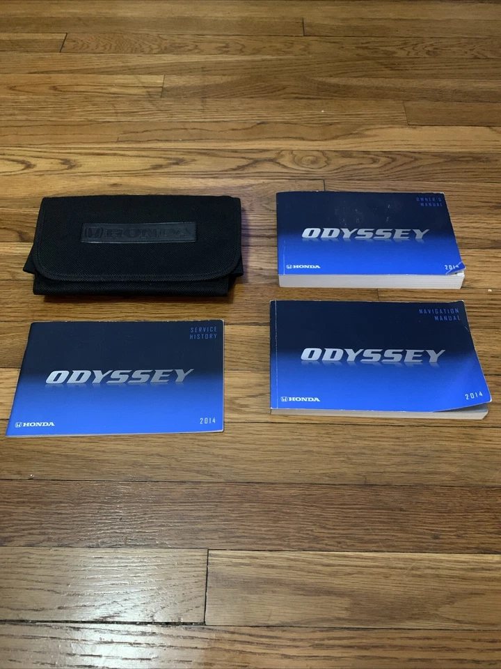 Honda Odyssey 2014 manual del propietario con estuche y navegación OEM envío gratuito Foto 1 de 1
