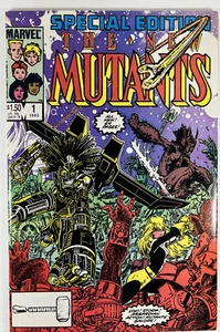 The New Mutants #1 Special Ed. Art Adams Marvel 1985 Direct Edition Near Mint! - Picture 1 of 10