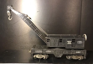 VINTAGE Lionel O GAUGE No. 6460 Operating Bucyrus Erie Work Crane~w/BOX & INSERT - Picture 1 of 18