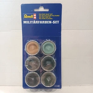 Revell Military Modelling Enamel Colour Paint Set 6 x 14ml Tins RM48Post - Picture 1 of 4