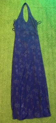 Women’s Roberta Blue Floral Ballgown Size M - Image 1 of 3