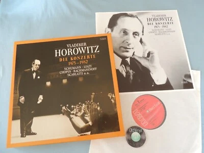 6 LP Box HOROWITZ Konzerte 1975-1982 Schumann Liszt Chopin Scarlatti 1987 | Mint - Bild 1 von 4