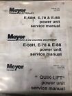 Meyer Quik-Lift Power Unit Servicehandbuch (E-58H, E-78 & E-88)