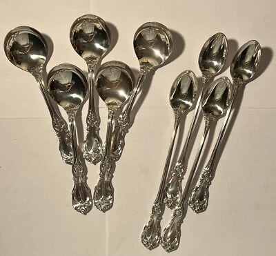 9pc Burgundy By Reed & Barton   -LM10 - Imagem 1 de 4