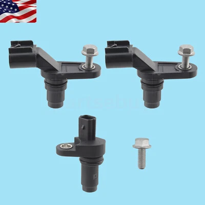 3 Camshaft & Crankshaft Position Sensor For Chevy HHR Impala Malibu GMC Terrain - Image 1 of 4
