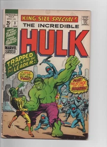 Incredible Hulk King-Size Special #3 Marvel 1971 en muy buen estado(" - Imagen 1 de 1