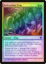 Refraction Trap FOIL Worldwake NM White Uncommon MAGIC GATHERING CARD ABUGames
