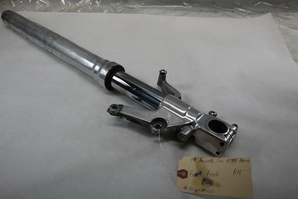 Horquilla completa derecha OEM para motocicleta Suzuki 2000 Hayabusa GSX1300R marrón Foto 1 de 4